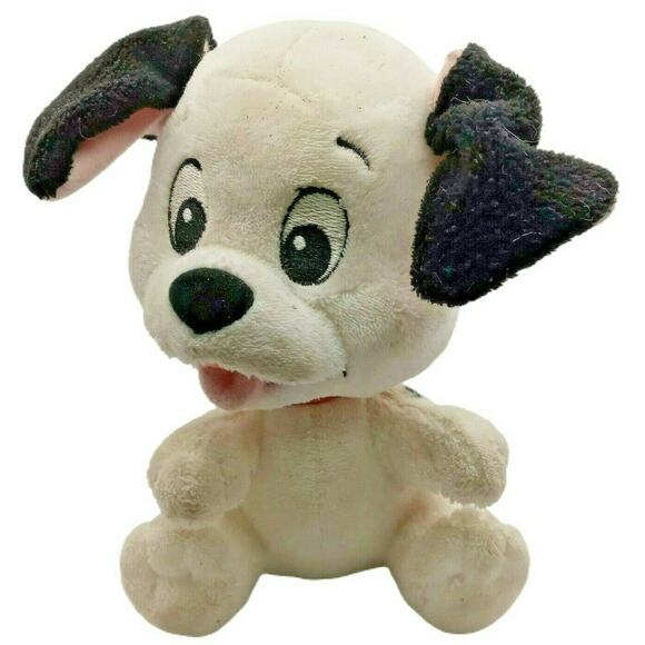 Disney Store 101 Dalmatians Bobblehead Plush Dog Puppy Vintage Disney Toy 7" - Picture 3 of 12